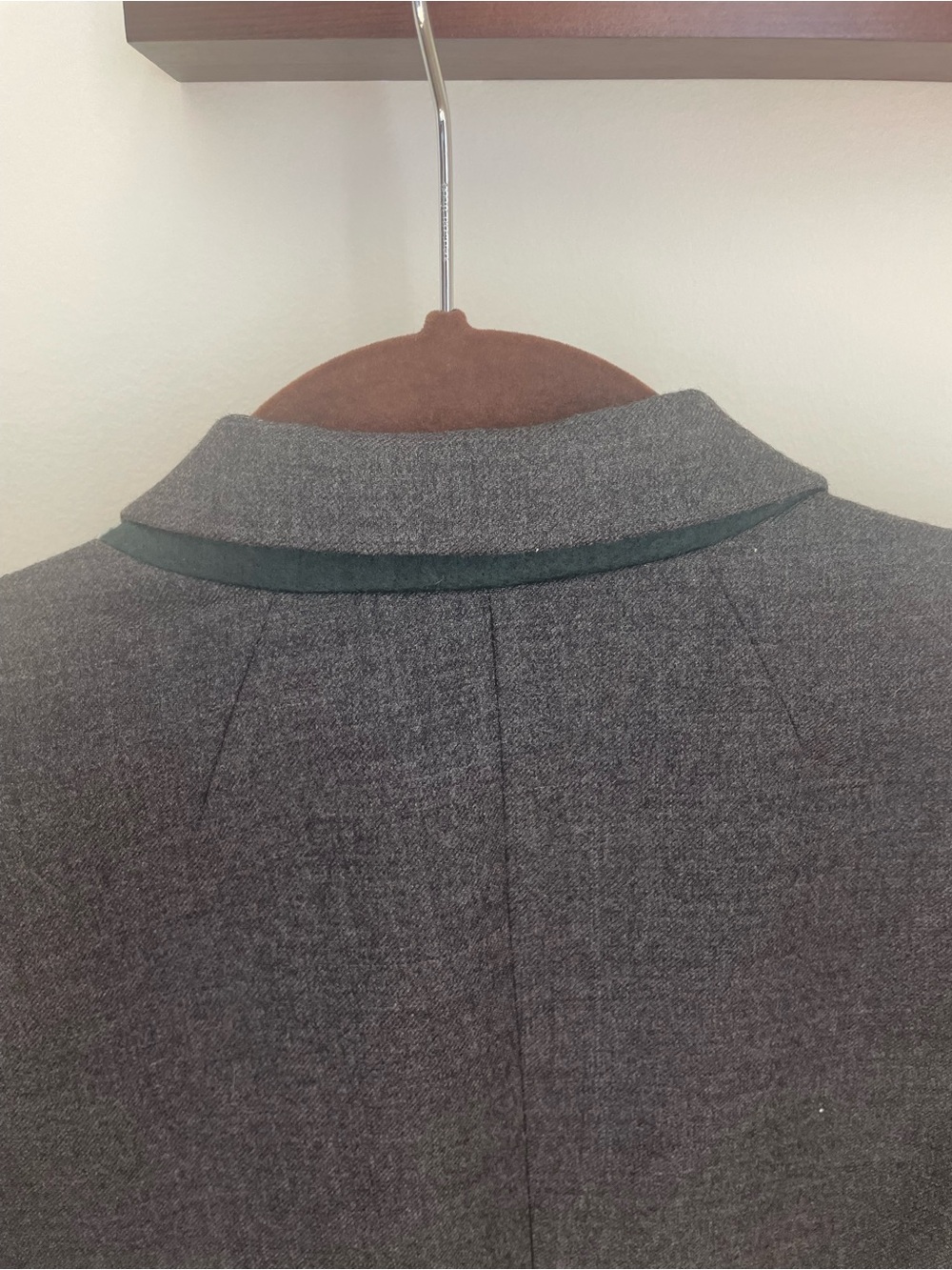 J. Crew Dark Charcoal Gray Single-Button Blazer - Picture 8 of 8